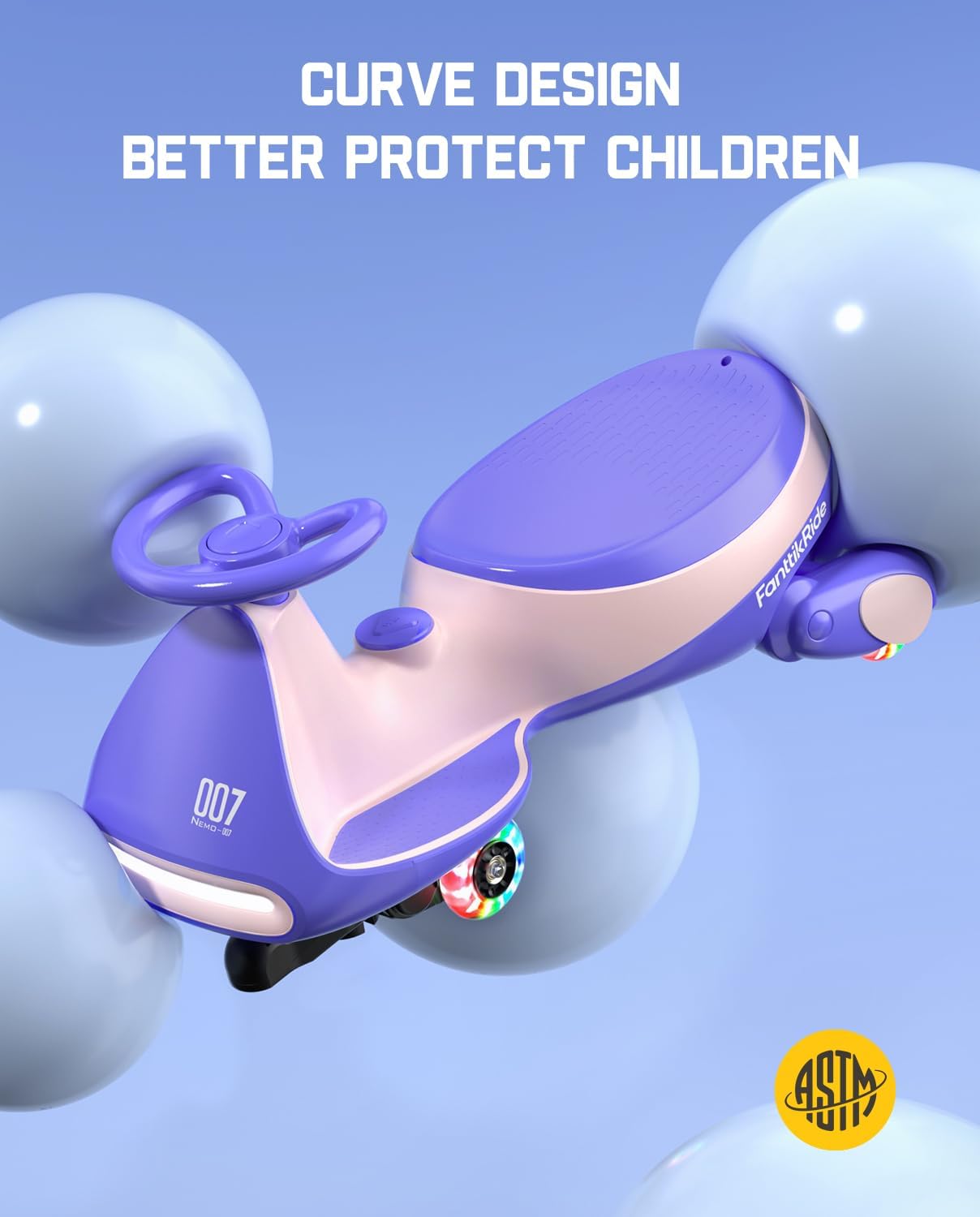 DiscoDrift - Electric Wiggle Car for Kids