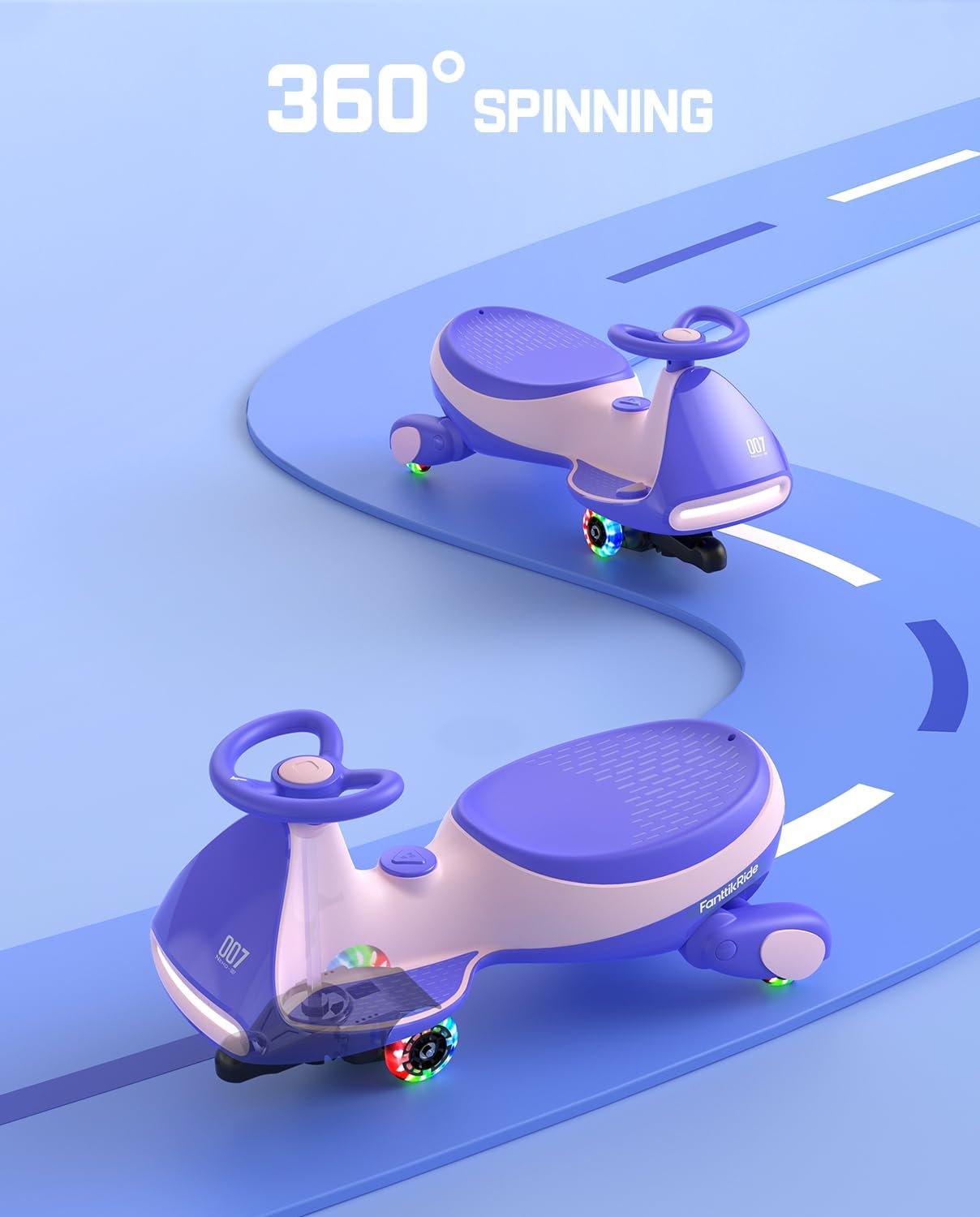 DiscoDrift - Electric Wiggle Car for Kids