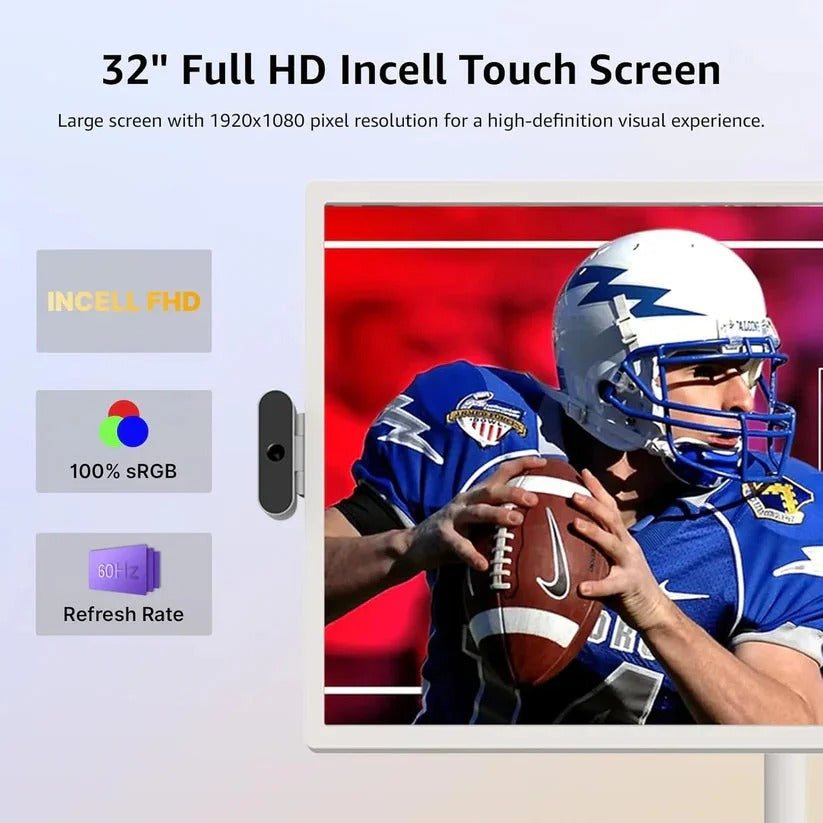 π₯4K Touch Screen Portable TV Monitor