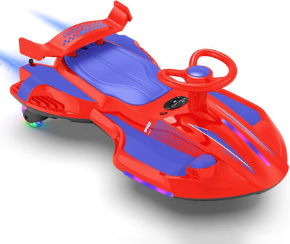 DriftRide 2-in-1 Electric Wiggle Car