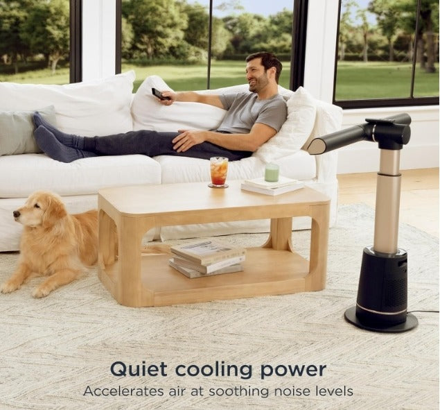 SmartWave™ – Ultra-Powerful Bladeless Tower Fan