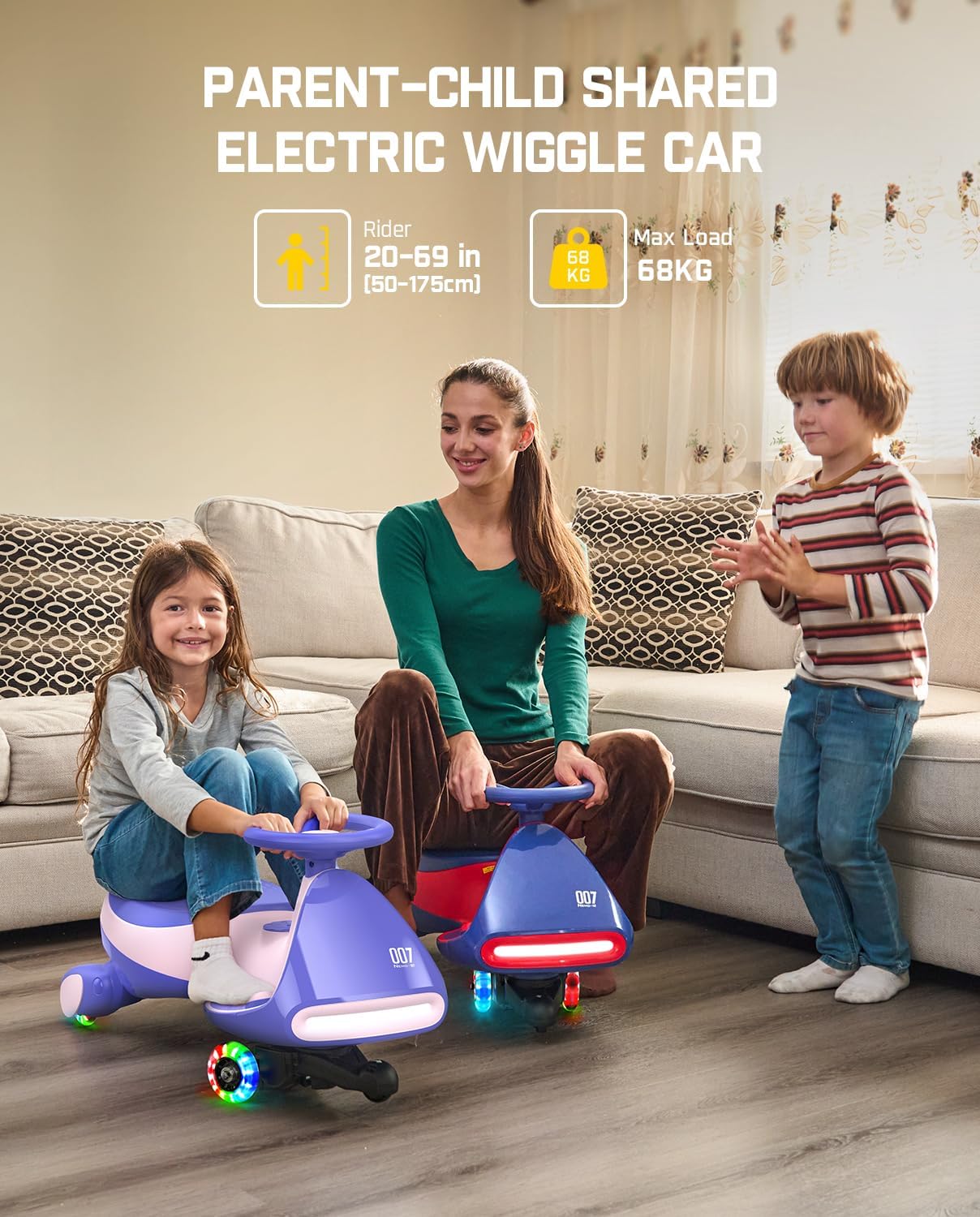 DiscoDrift - Electric Wiggle Car for Kids