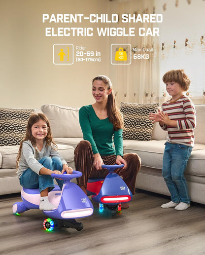 DiscoDrift - Electric Wiggle Car for Kids