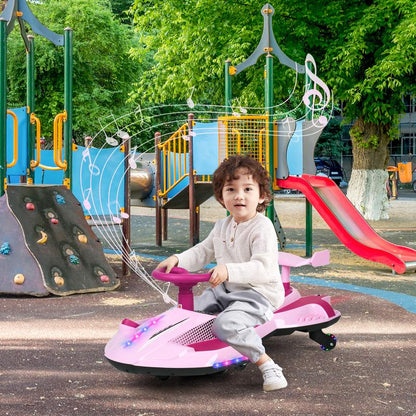 DriftRide 2-in-1 Electric Wiggle Car